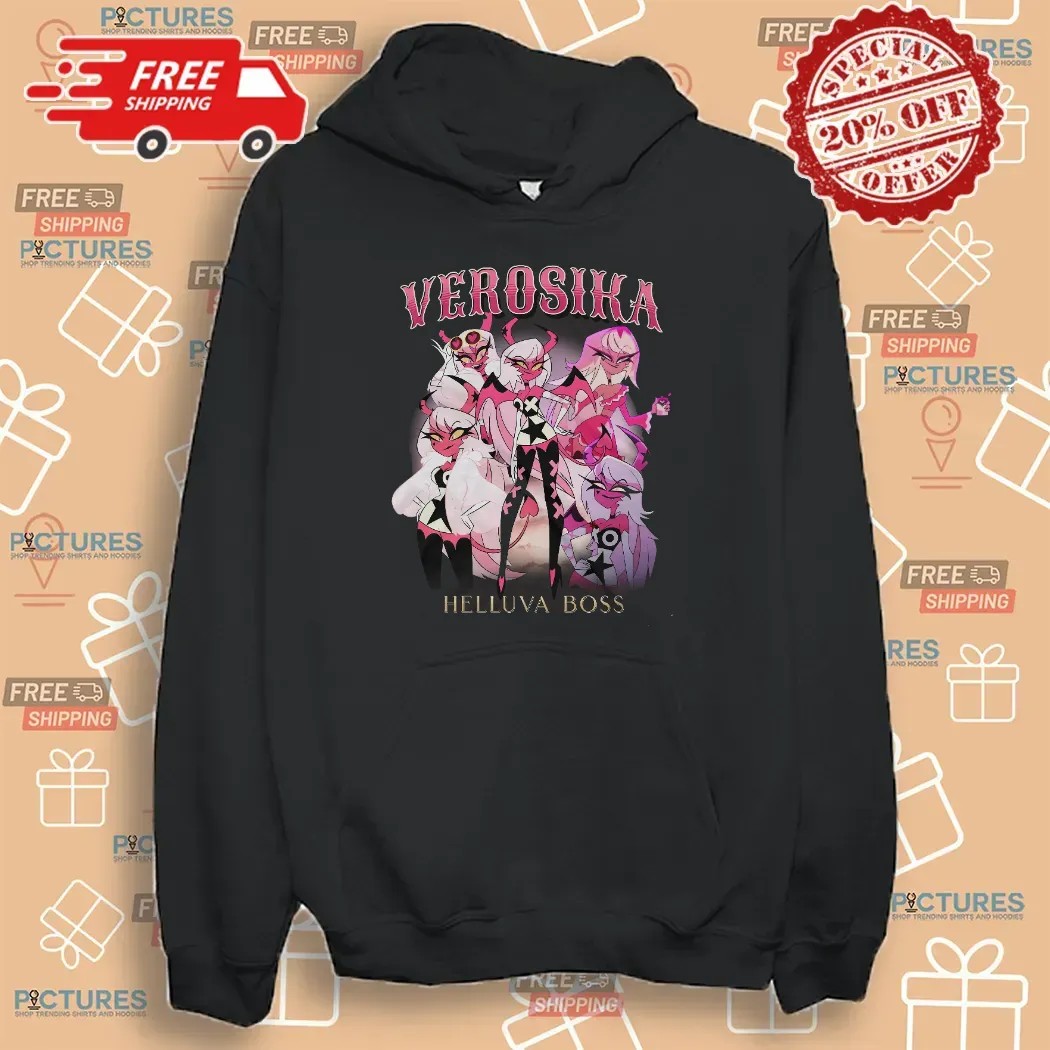 Verosika Helluva Boss Vintage Bootleg T Shirt Verosika Helluva Boss Vintage Bootleg T Shirt