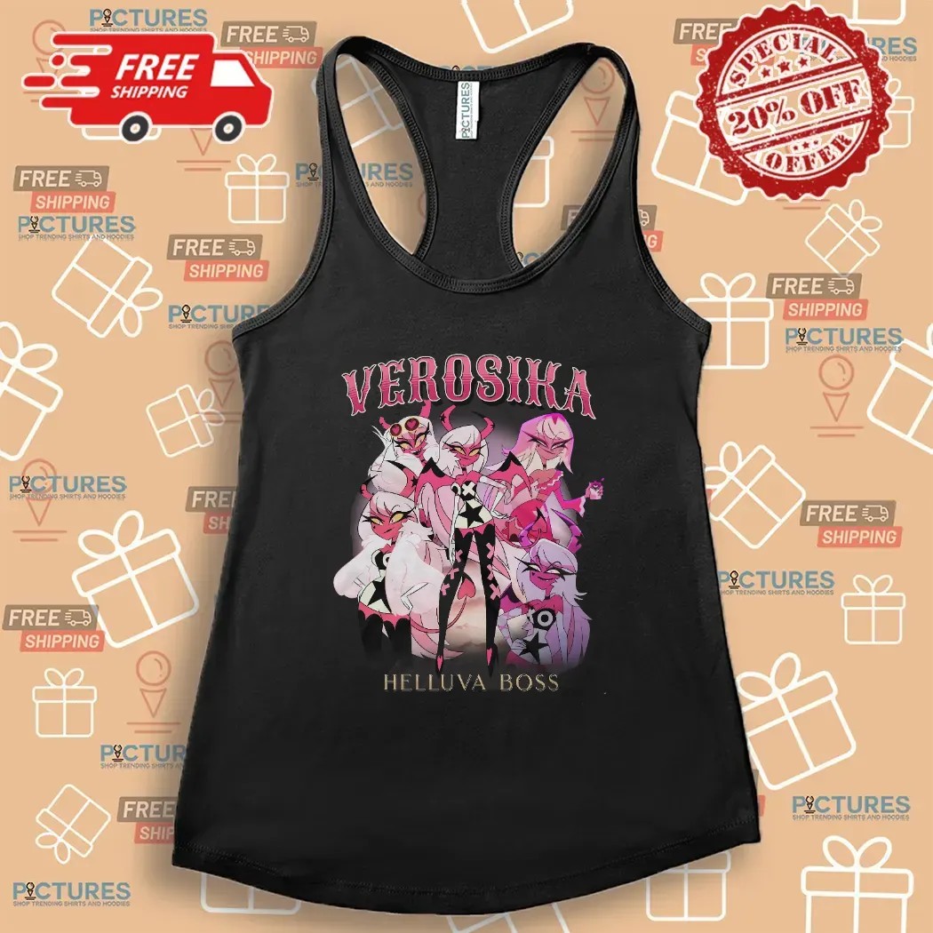 Verosika Helluva Boss Vintage Bootleg T Shirt Verosika Helluva Boss Vintage Bootleg T Shirt