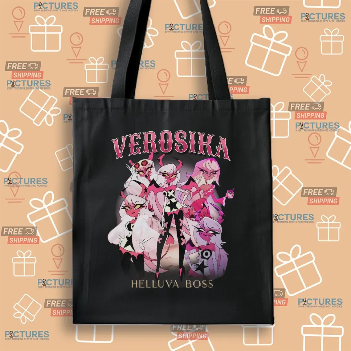 Verosika Helluva Boss Vintage Bootleg T Shirt Verosika Helluva Boss Vintage Bootleg T Shirt