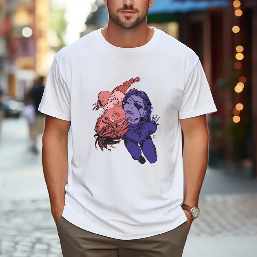 Vi And Caitlyn Artwork Hexcore Nights T Shirt