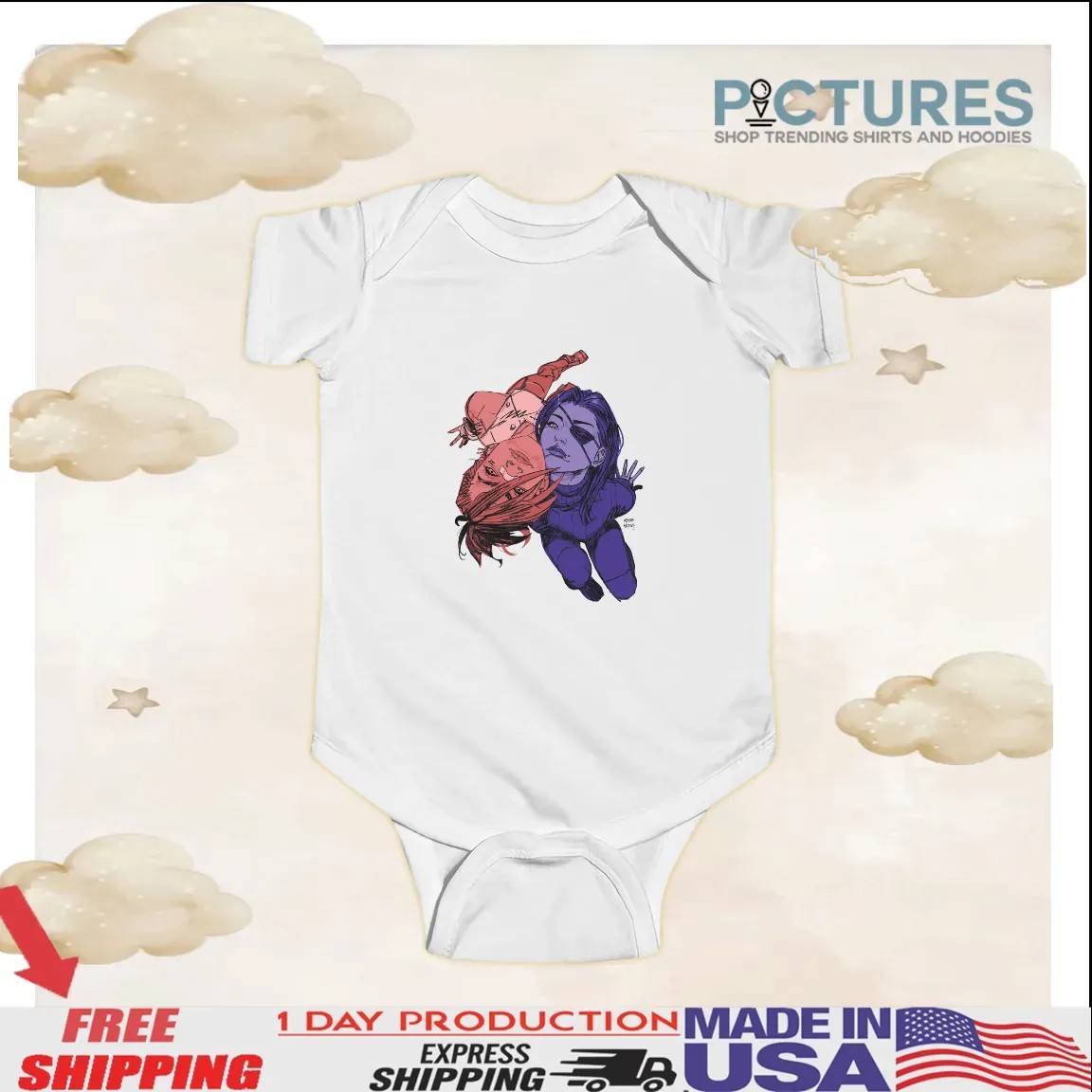 Vi And Caitlyn Artwork Hexcore Nights T Shirt