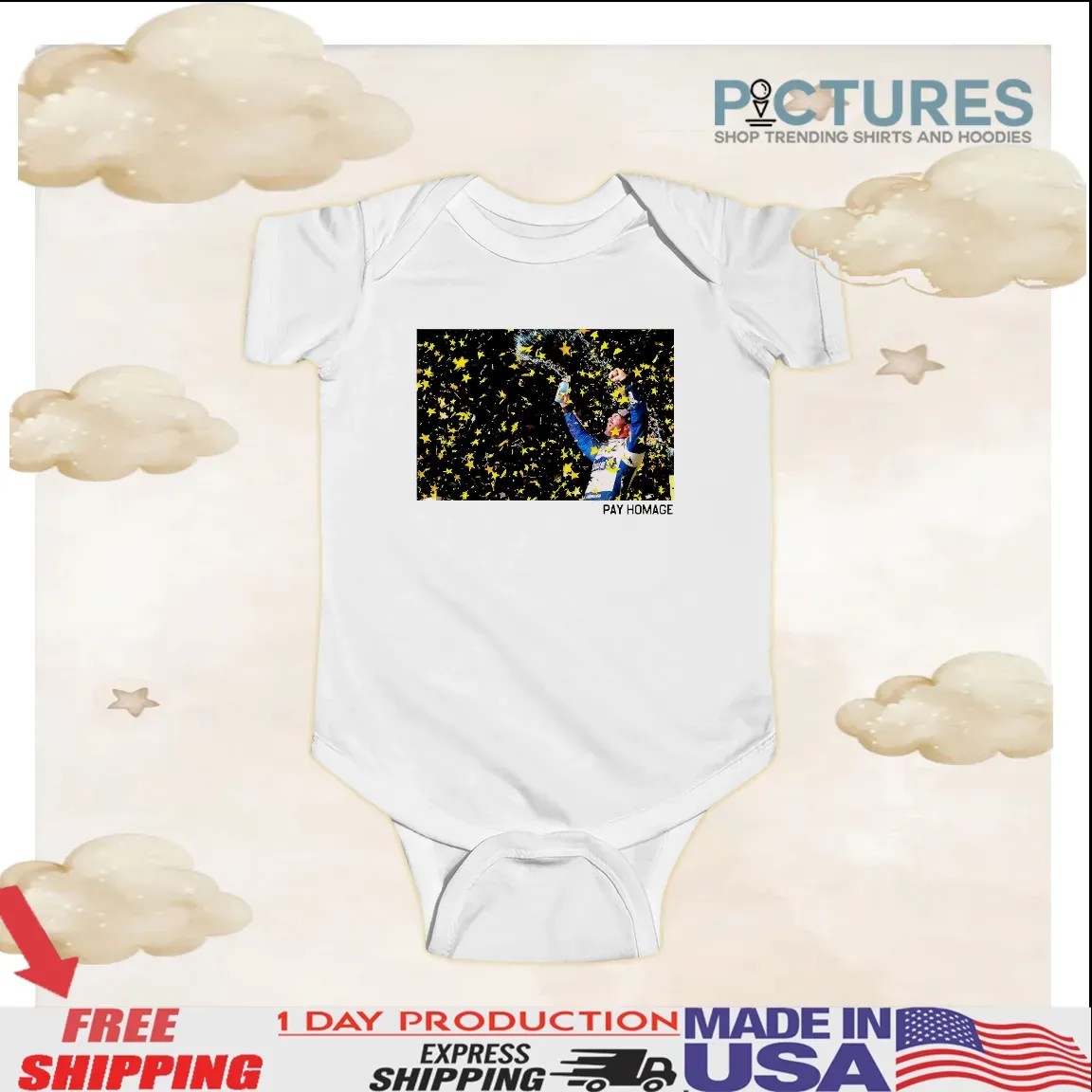 Victory Celebration Jimmie Johnson Pay Homage Nascar Legend T Shirt
