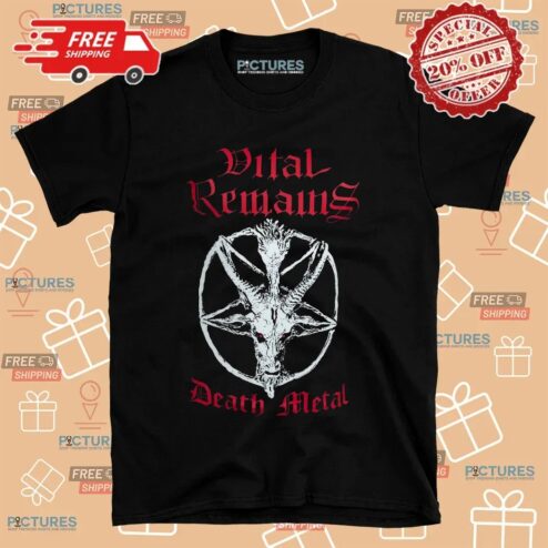 Vital Remains Death Metal T Shirt