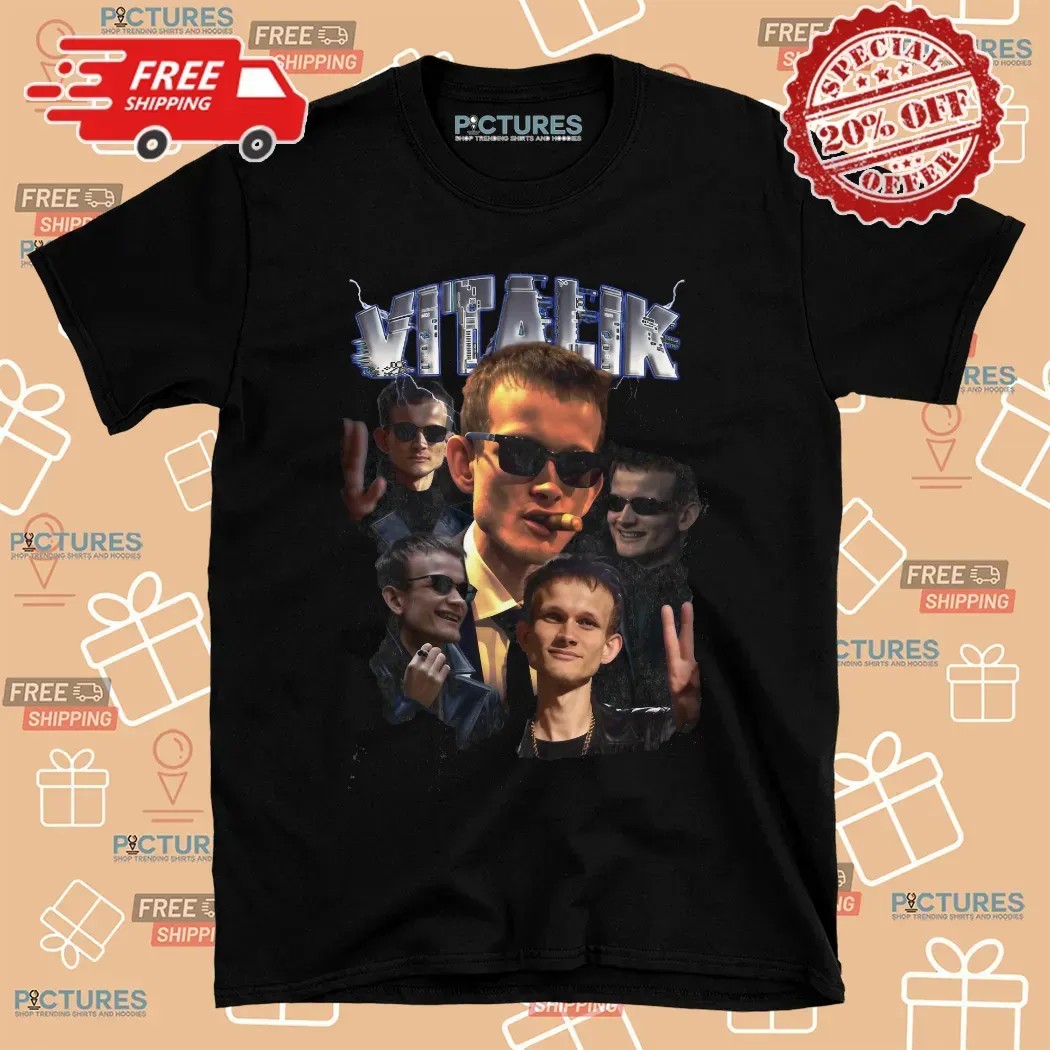 Vitalik Ethereum Smoking Vintage Bootleg T Shirt