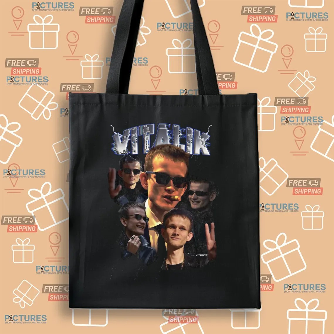 Vitalik Ethereum Smoking Vintage Bootleg T Shirt