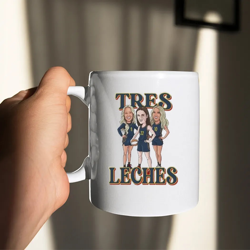 WNBA Tres Leches Caitlin Clark Lexie Hull and Sophie Cunningham T Shirt WNBA Tres Leches Caitlin Clark Lexie Hull and Sophie Cunningham T Shirt