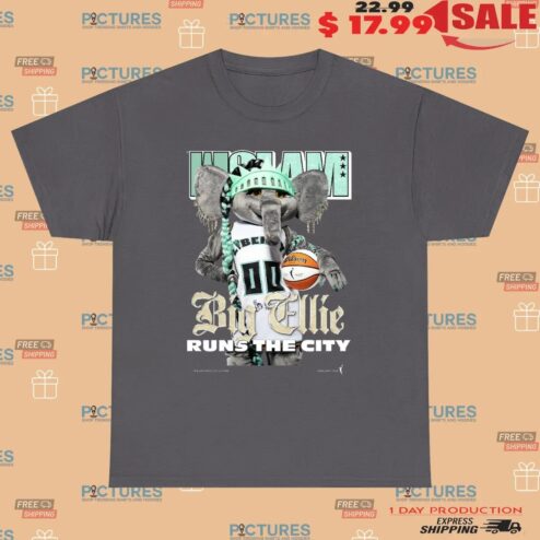 WSLAM Cover Big Ellie Run The City T Shirt