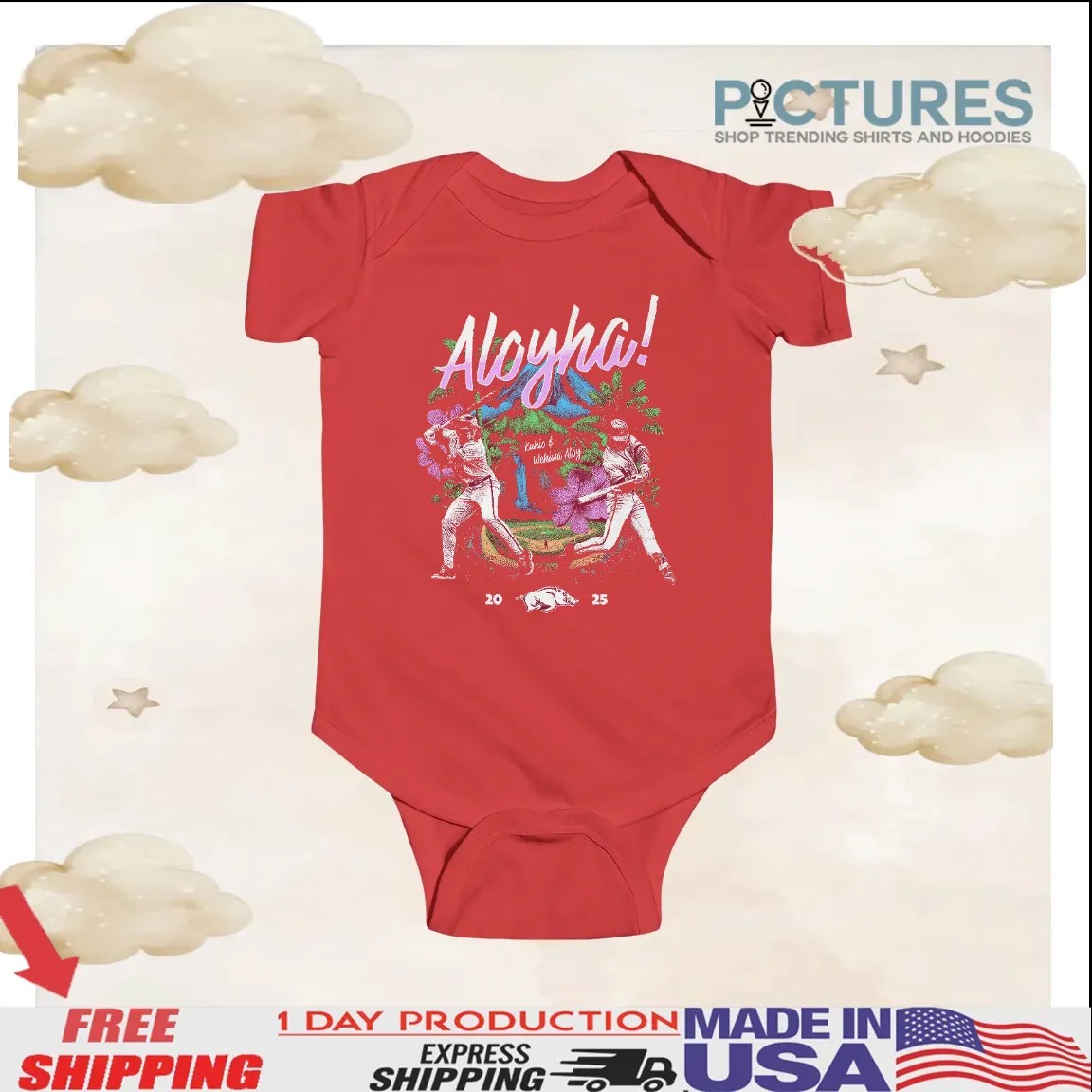 Wehiwa Aloy And Kuhio Aloy Aloya Brother Arkansas Razorbacks T Shirt