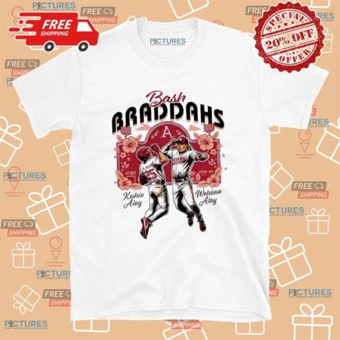 Wehiwa Aloy Wehiwa Aloy Arkansas Razorbacks Bash Braddahs Caricatures T Shirt