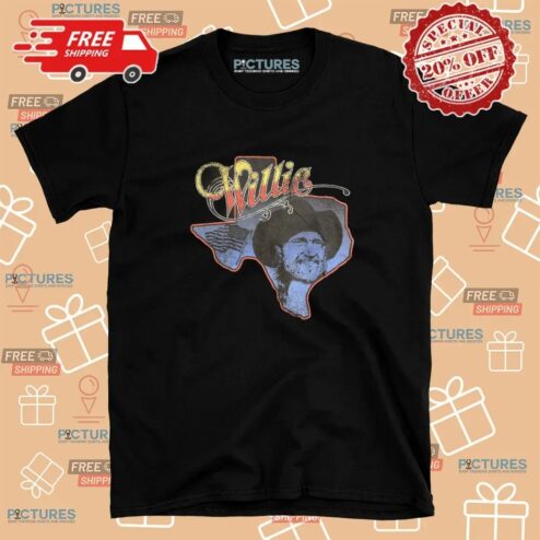 Willie Nelson Texas Vintage T Shirt
