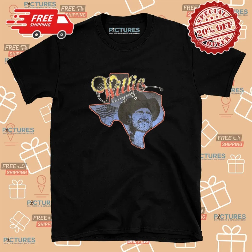 Willie Nelson Texas Vintage T Shirt