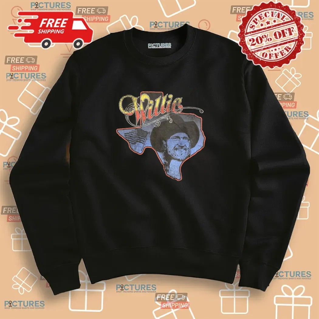 Willie Nelson Texas Vintage T Shirt