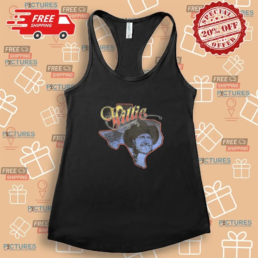Willie Nelson Texas Vintage T Shirt