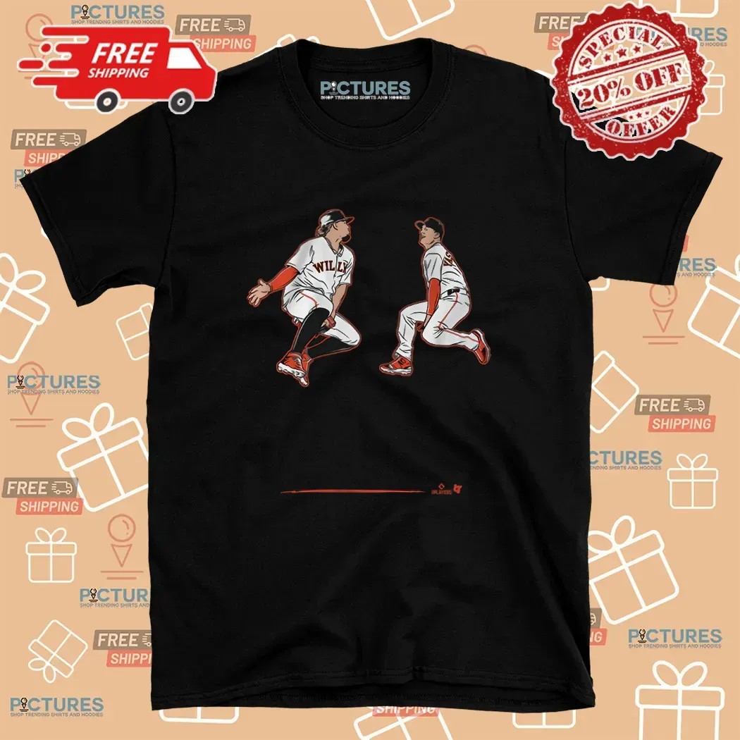 Willy Adames and Mike Yastrzemski Mad Hops T Shirt