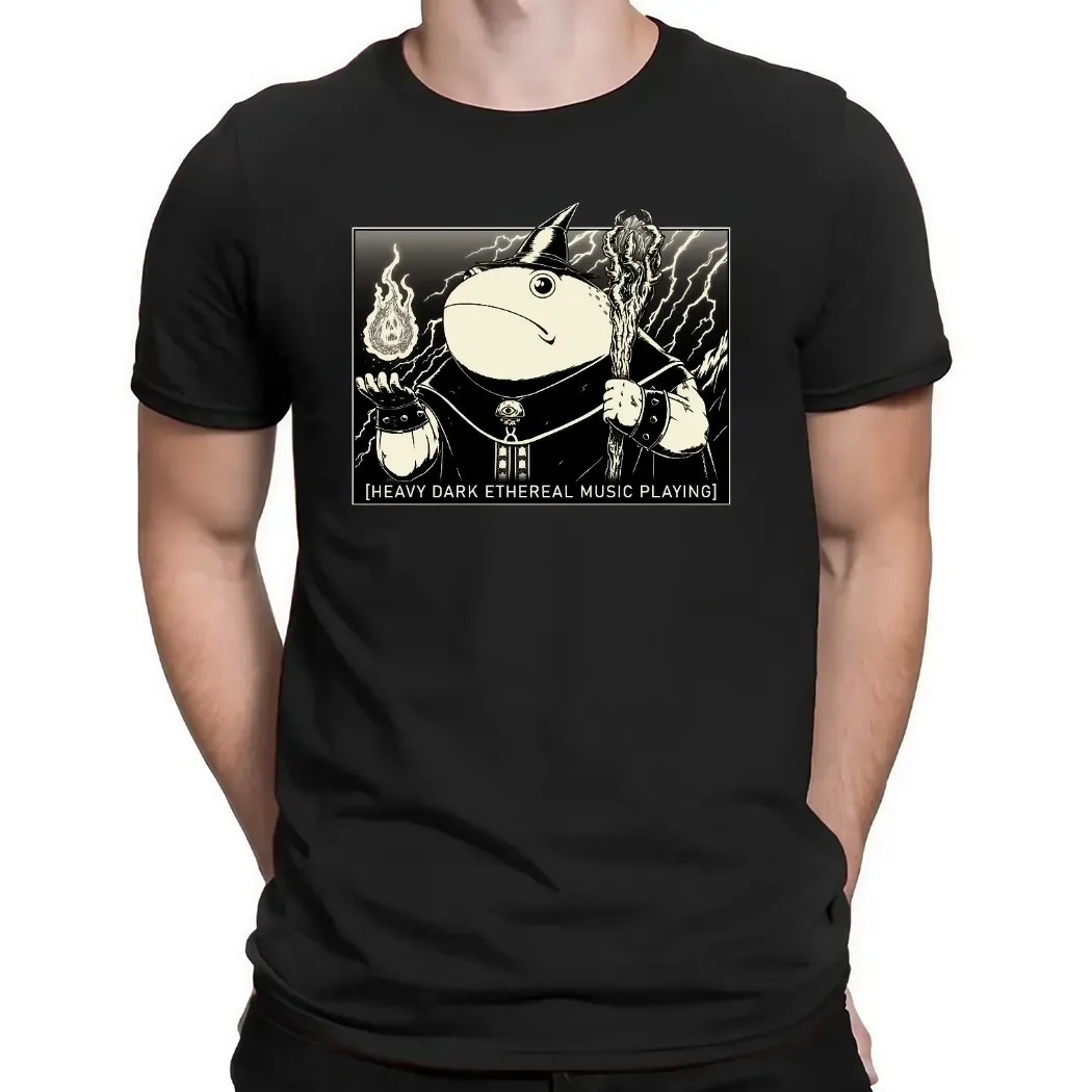 Wizard Frog Heavy Dark Ethereal Music Playing T Shirt Wizard Frog Heavy Dark Ethereal Music Playing T Shirt