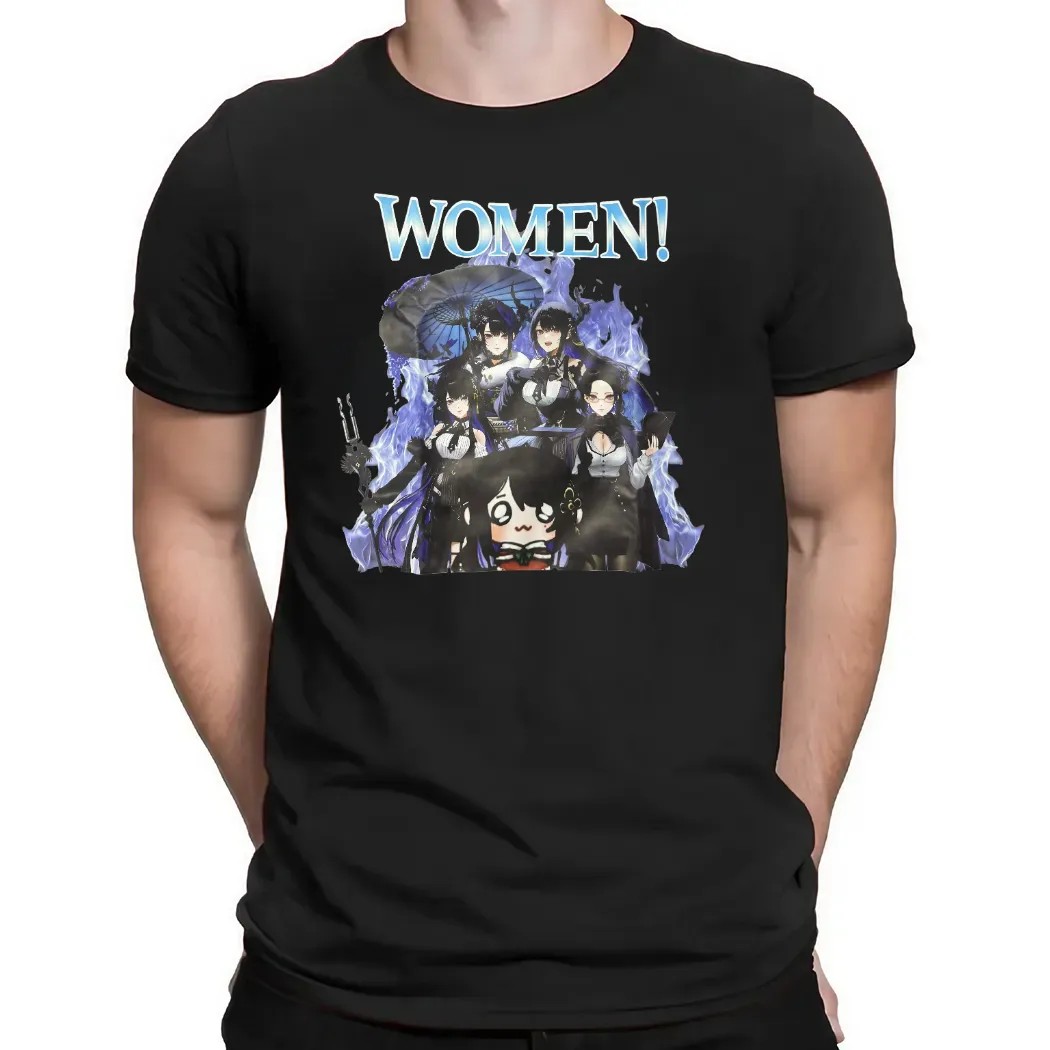 Women Hololive Nerissa Ravencroft Vtuber Vintage Bootleg T Shirt Women Hololive Nerissa Ravencroft Vtuber Vintage Bootleg T Shirt