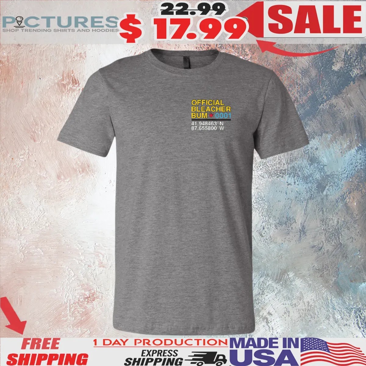 Wrigley Bleacher Bum Bleacher Rules T Shirt
