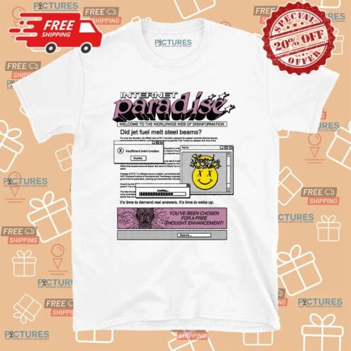 Zohran Mamdani Internet Paradise Welcome To The Worldwide Web Of Disinformation T Shirt