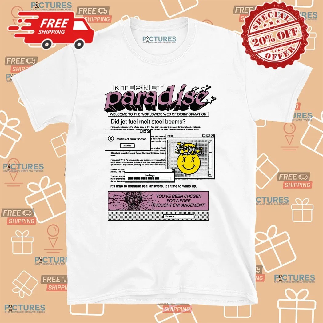 Zohran Mamdani Internet Paradise Welcome To The Worldwide Web Of Disinformation T Shirt