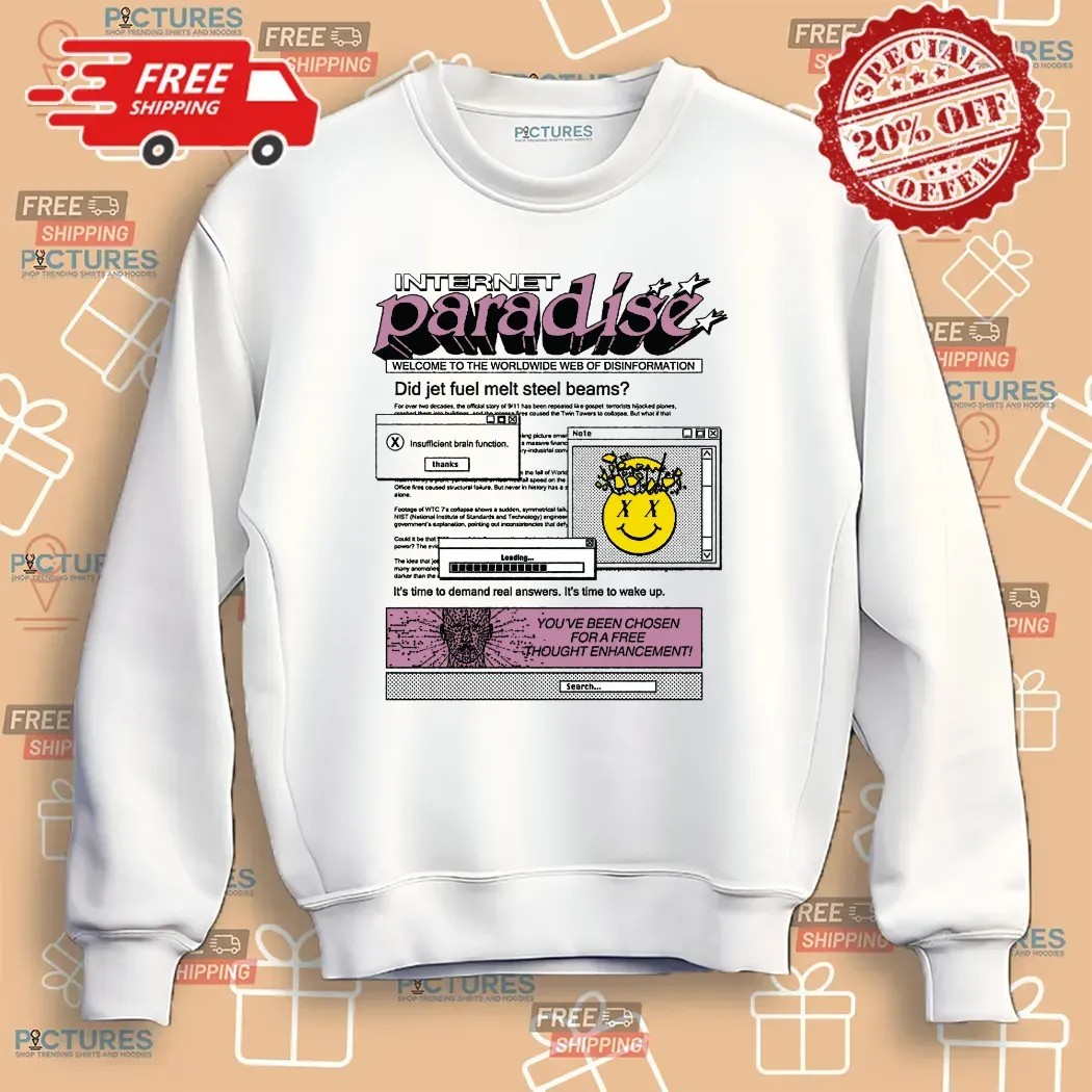 Zohran Mamdani Internet Paradise Welcome To The Worldwide Web Of Disinformation T Shirt