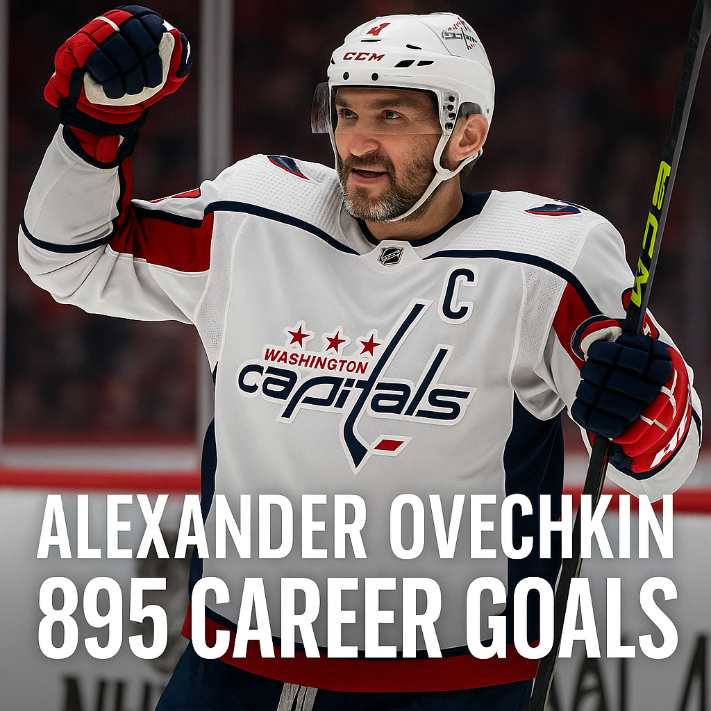 Ovechkin's 895 Goals: A Capitals Legacy Outlined 2 Ovechkin's 895 Goals: A Capitals Legacy Outlined