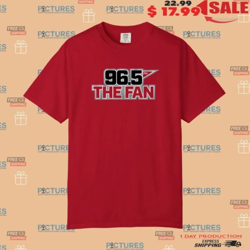 96.5 the Fan Logo T Shirt