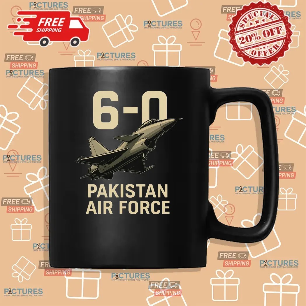 Abdul Qayyum Siddiqui Wearing 6-0 Pakistan Air Force T Shirt