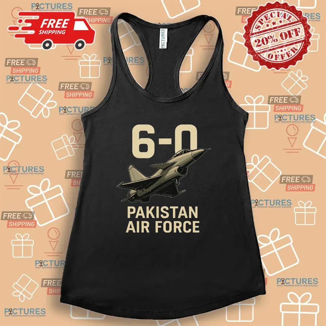 Abdul Qayyum Siddiqui Wearing 6-0 Pakistan Air Force T Shirt