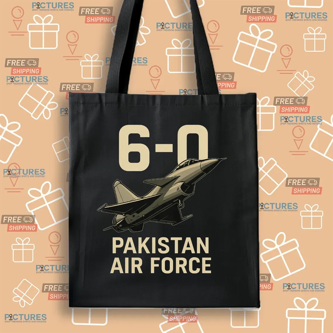 Abdul Qayyum Siddiqui Wearing 6-0 Pakistan Air Force T Shirt