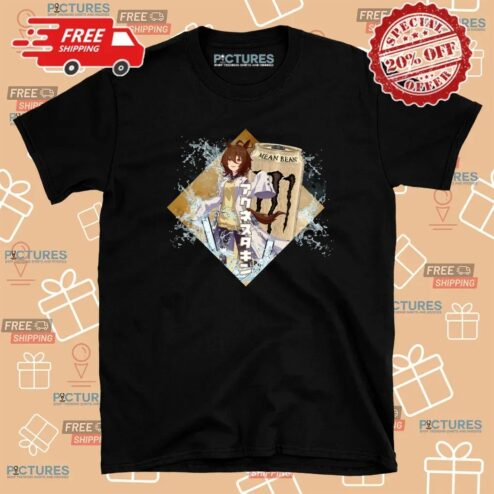 Agnes Tachyon Uma Musume Monster Energy Mean Bean Mashup T Shirt