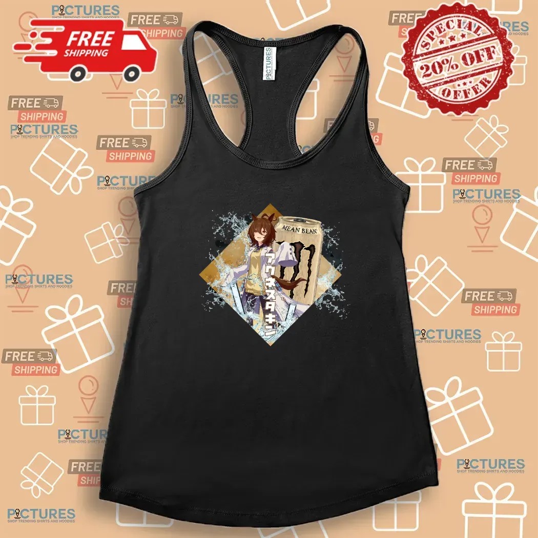 Agnes Tachyon Uma Musume Monster Energy Mean Bean Mashup T Shirt