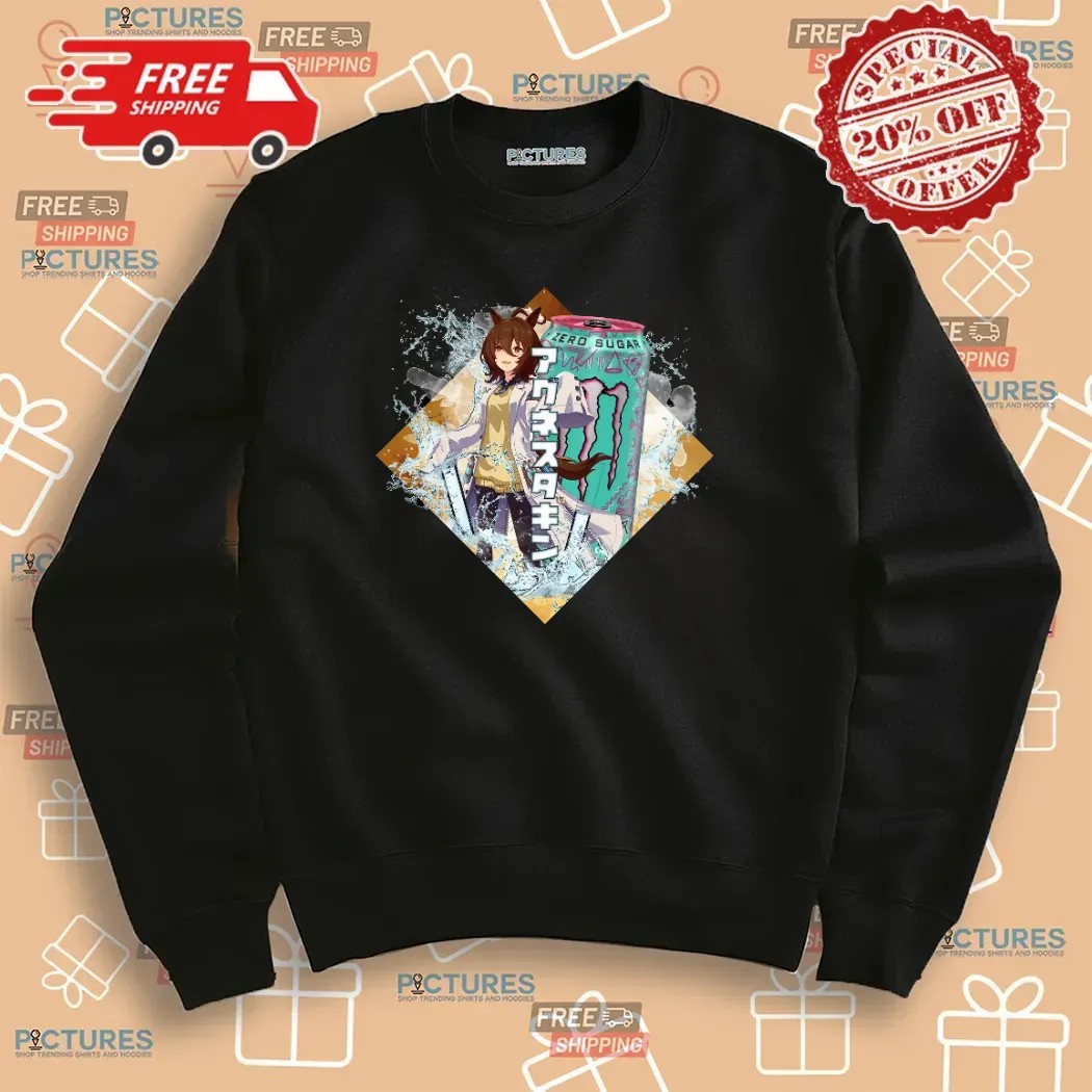 Agnes Tachyon Uma Musume Monster Energy Ultra Vice Zero Sugar Mashup T Shirt Agnes Tachyon Uma Musume Monster Energy Ultra Vice Zero Sugar Mashup T Shirt