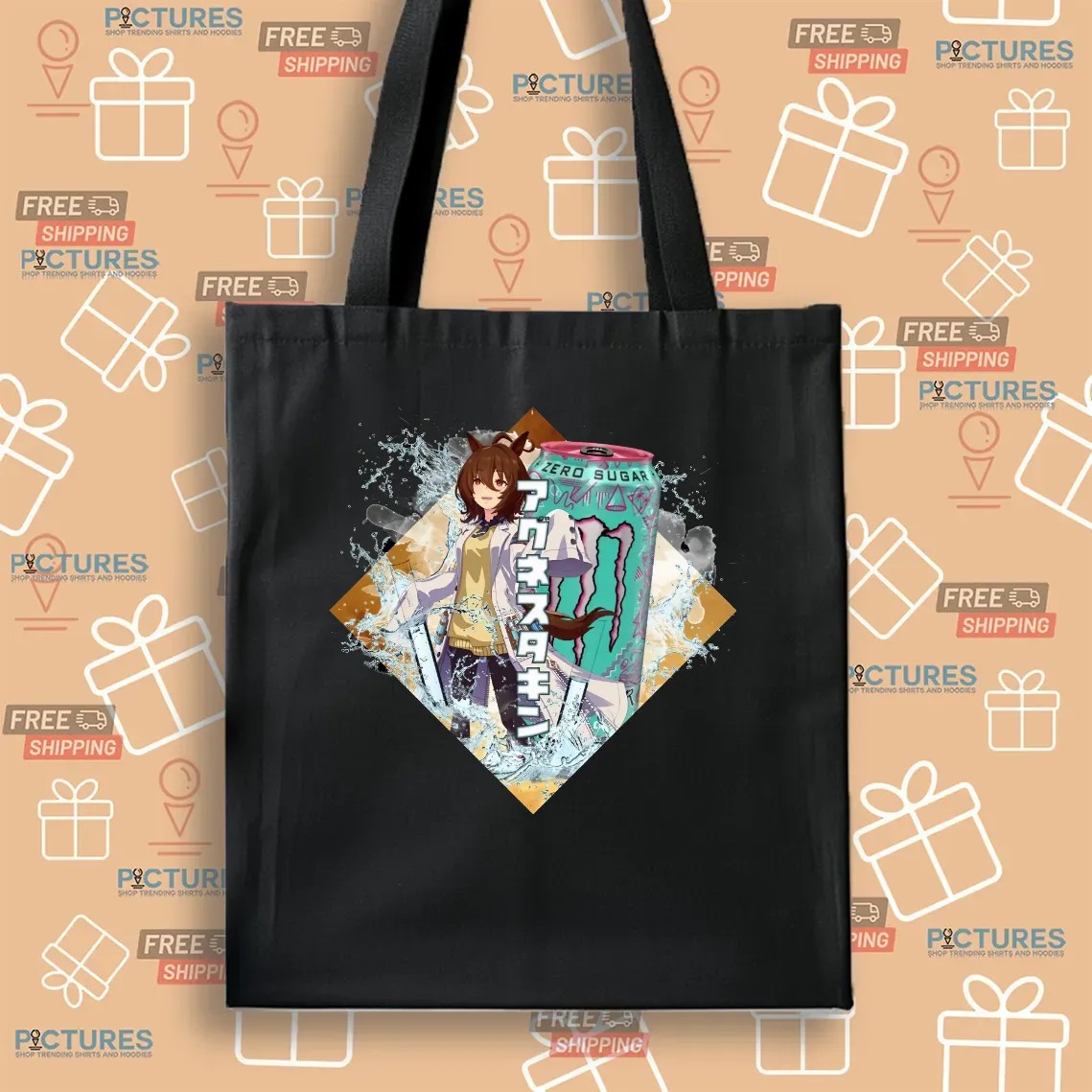 Agnes Tachyon Uma Musume Monster Energy Ultra Vice Zero Sugar Mashup T Shirt Agnes Tachyon Uma Musume Monster Energy Ultra Vice Zero Sugar Mashup T Shirt