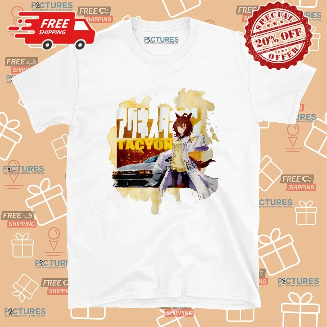 Agnes Tachyon Umamusume Pretty Derby Hyundai N Vision 74 Anime T Shirt