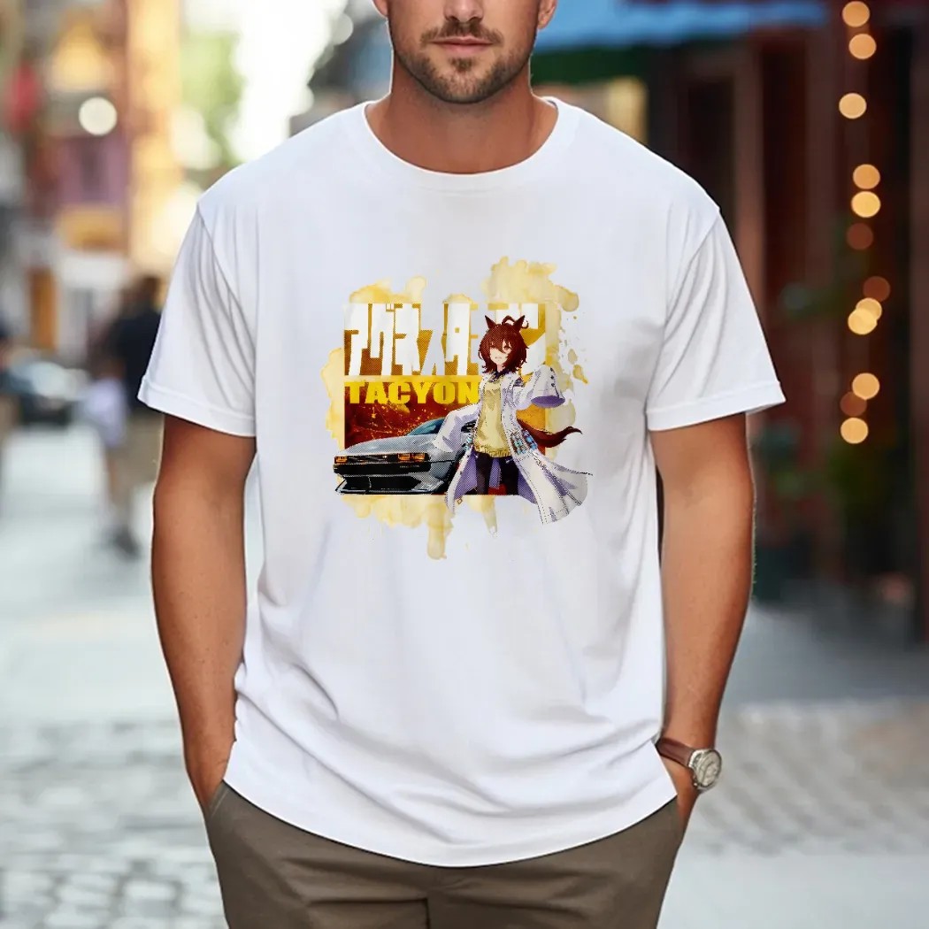 Agnes Tachyon Umamusume Pretty Derby Hyundai N Vision 74 Anime T Shirt