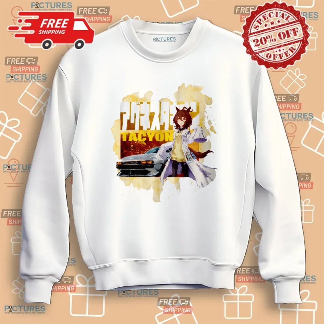 Agnes Tachyon Umamusume Pretty Derby Hyundai N Vision 74 Anime T Shirt