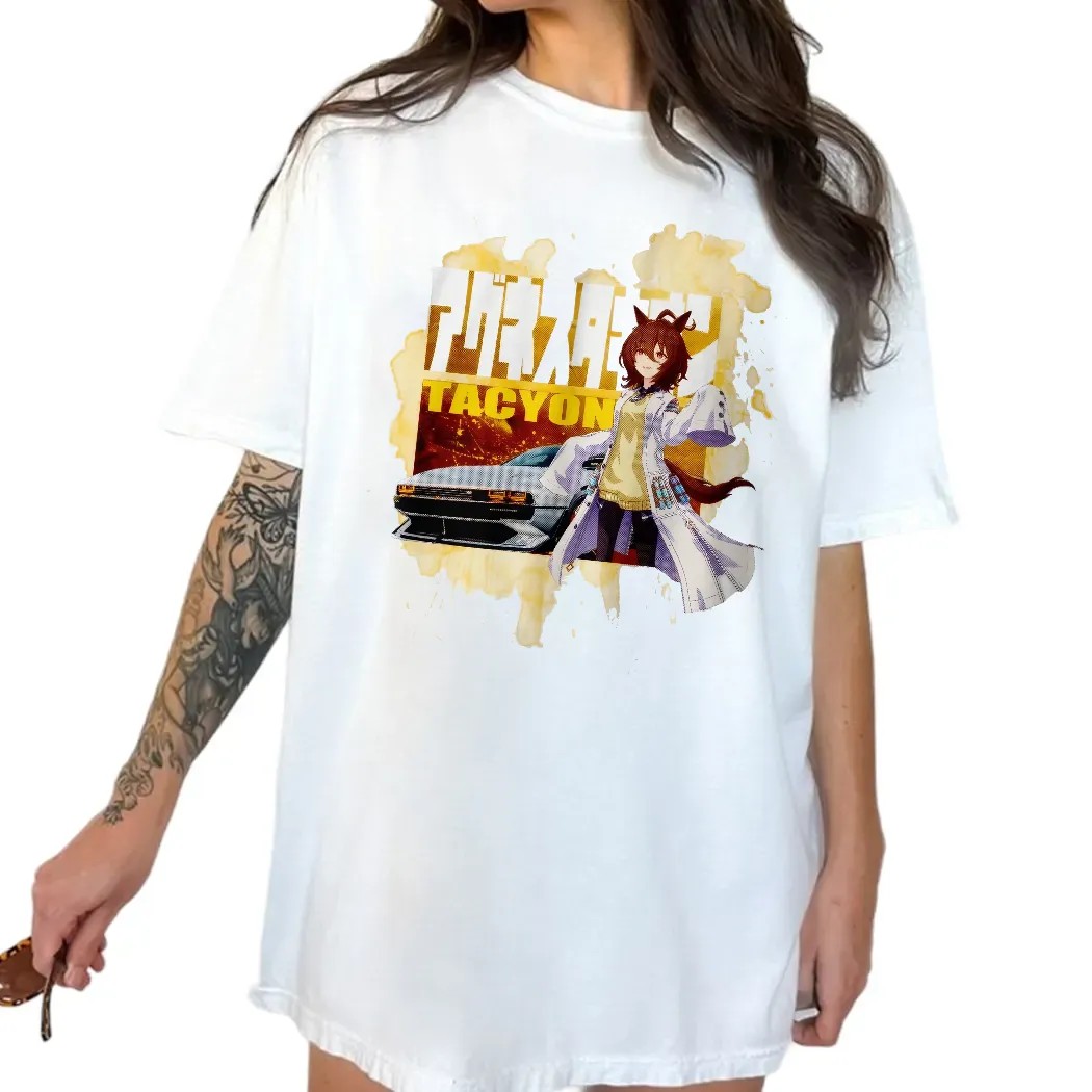 Agnes Tachyon Umamusume Pretty Derby Hyundai N Vision 74 Anime T Shirt