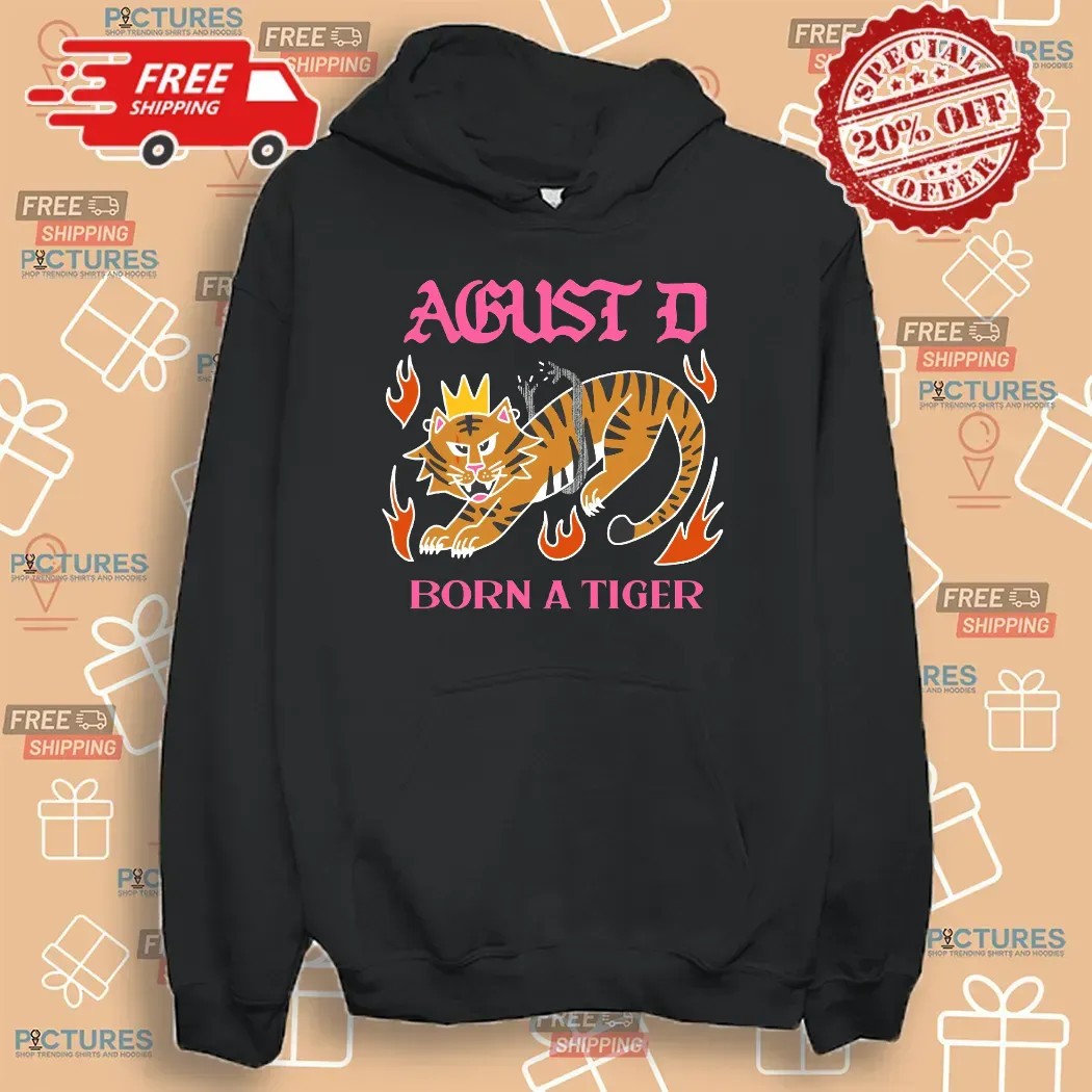 Agust D Born A Tiger Tour I'm A King I'm A Boss T Shirt