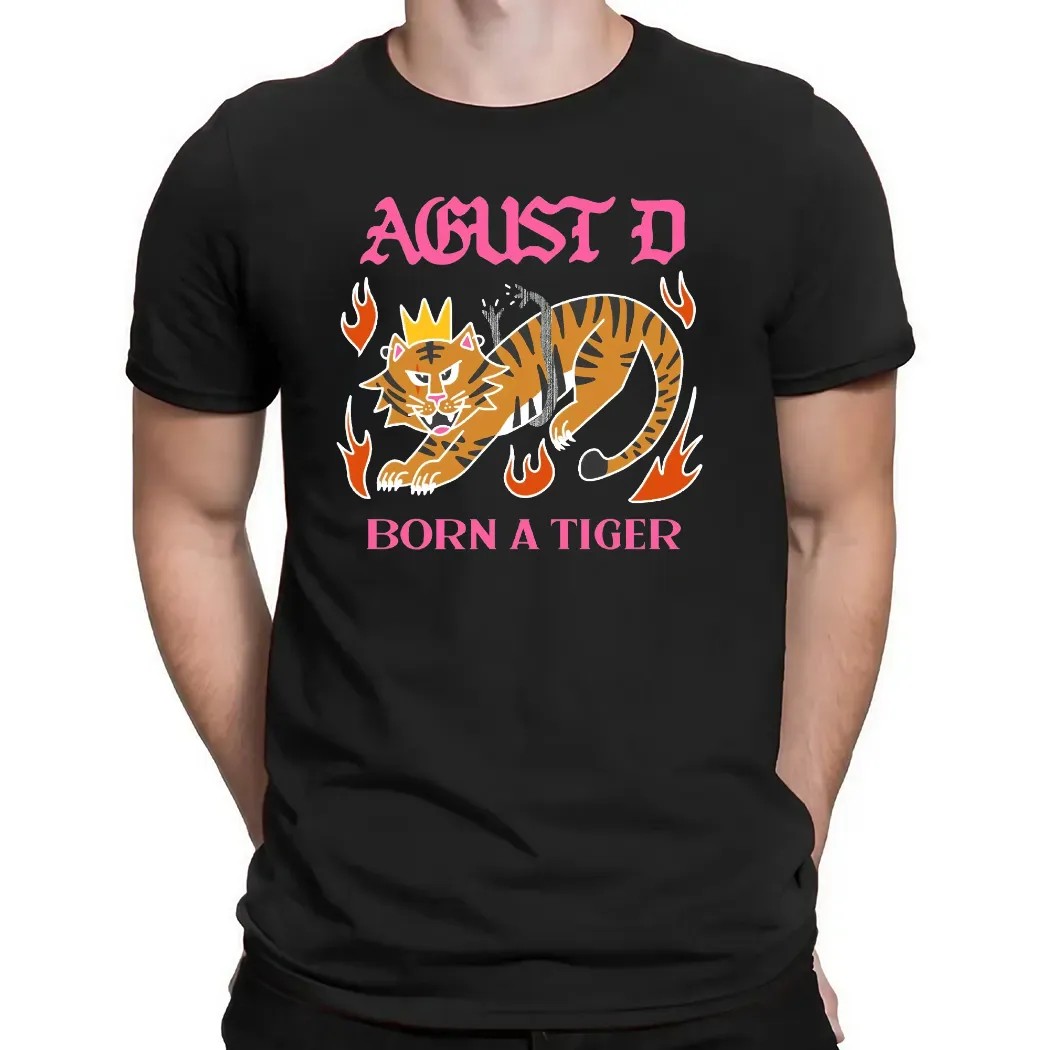 Agust D Born A Tiger Tour I'm A King I'm A Boss T Shirt