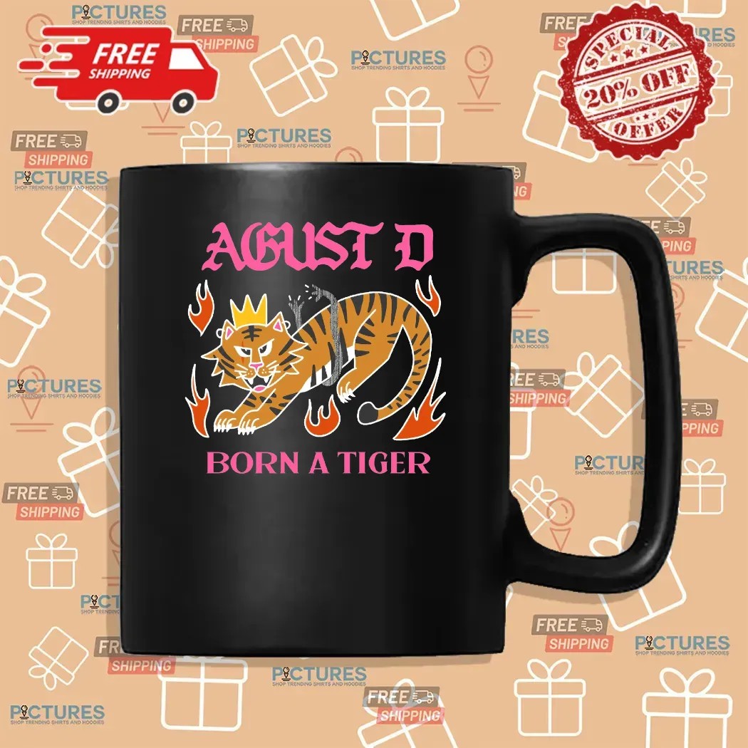 Agust D Born A Tiger Tour I'm A King I'm A Boss T Shirt