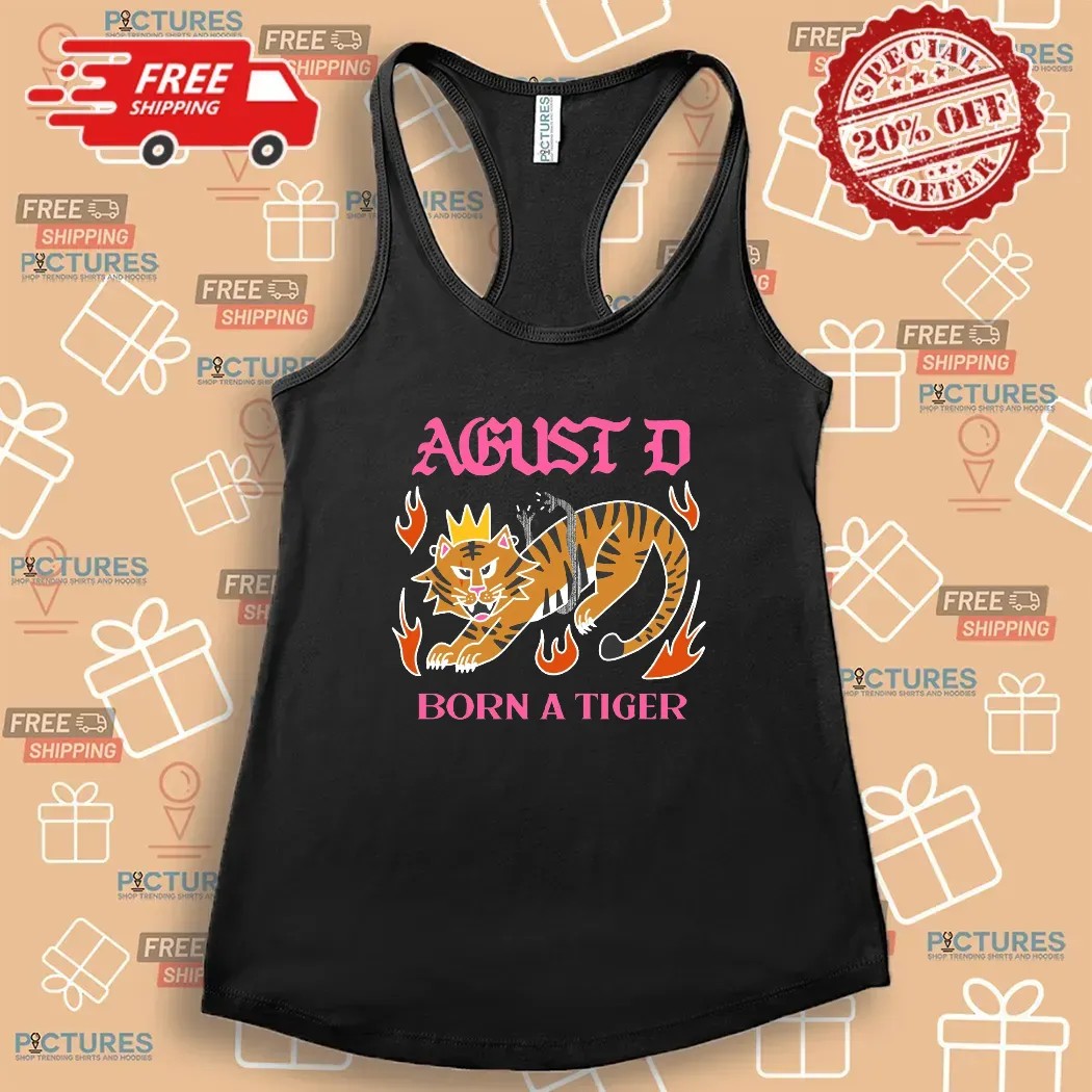 Agust D Born A Tiger Tour I'm A King I'm A Boss T Shirt