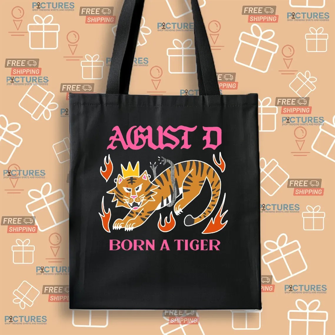 Agust D Born A Tiger Tour I'm A King I'm A Boss T Shirt