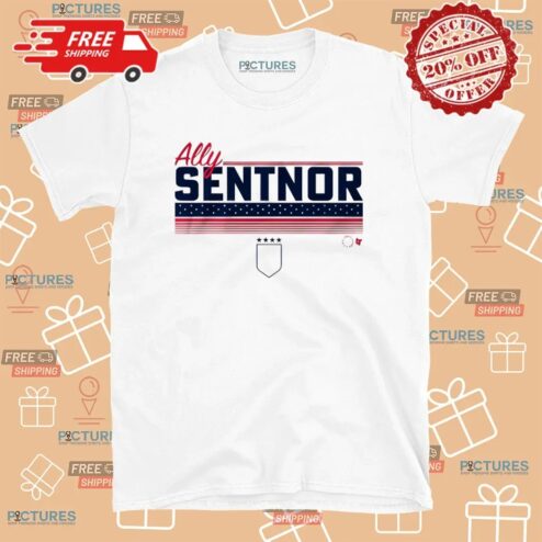 Ally Sentnor Stripe USWNTPA T Shirt