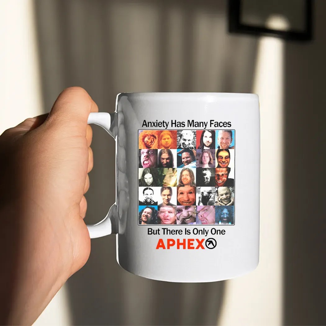 Anxiety Has Many Faces But There Is Only One APHEX Parody T Shirt
