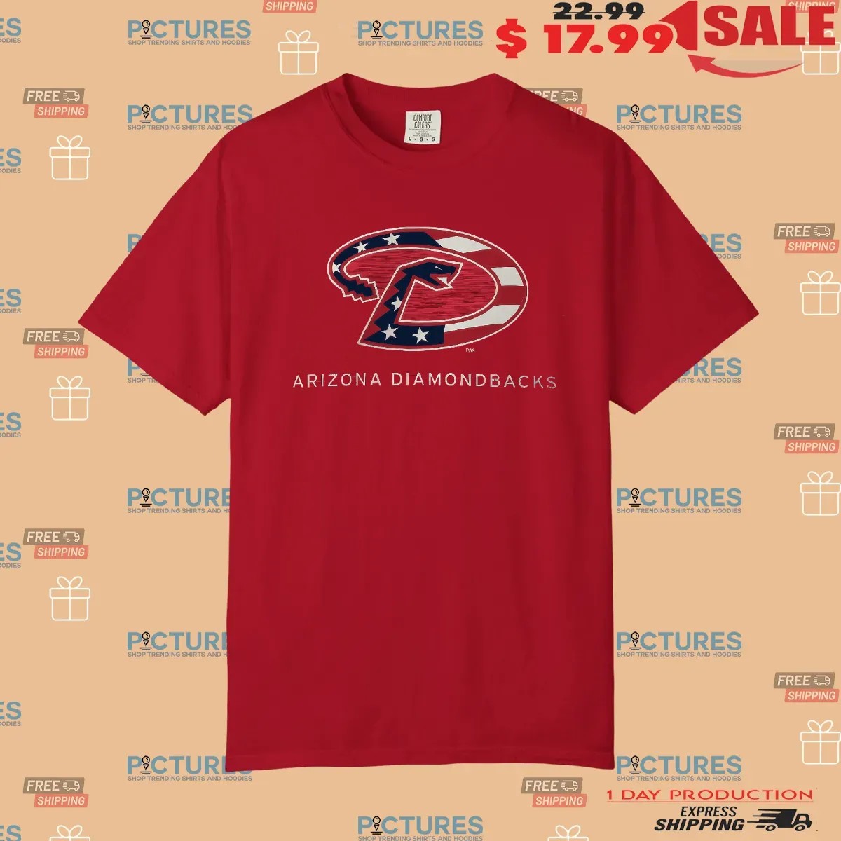 Arizona Diamondbacks Baseball Vintage Logo Red T Shirt Arizona Diamondbacks Baseball Vintage Logo Red T Shirt