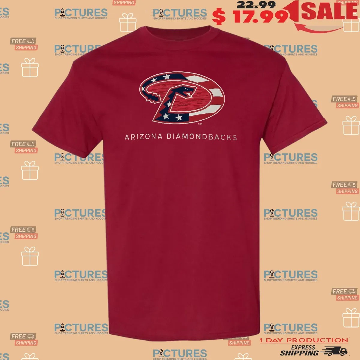 Arizona Diamondbacks Baseball Vintage Logo Red T Shirt Arizona Diamondbacks Baseball Vintage Logo Red T Shirt