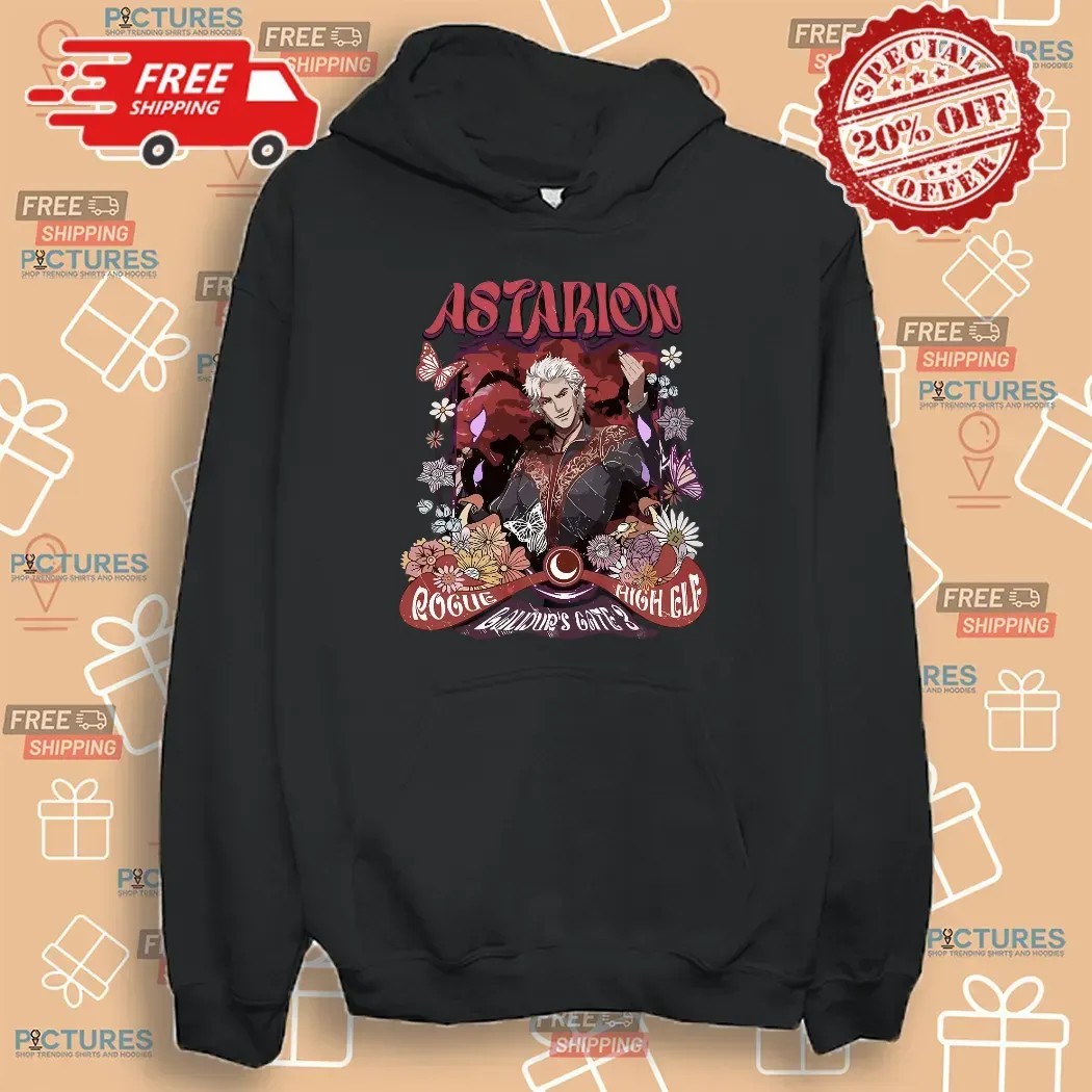 Astarion Rogue High Elf Baldurs Gate 3 Gift For Gamer T Shirt