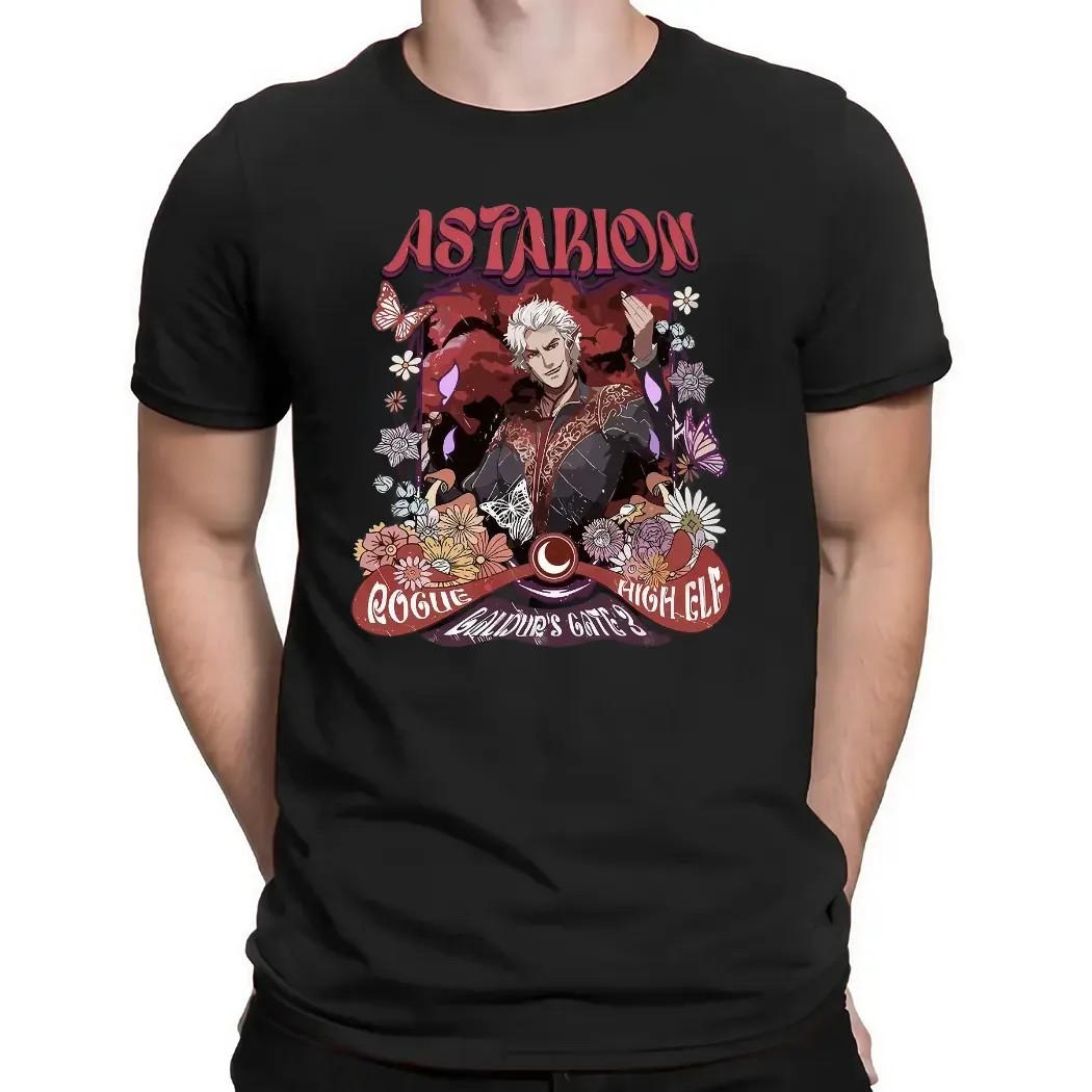 Astarion Rogue High Elf Baldurs Gate 3 Gift For Gamer T Shirt