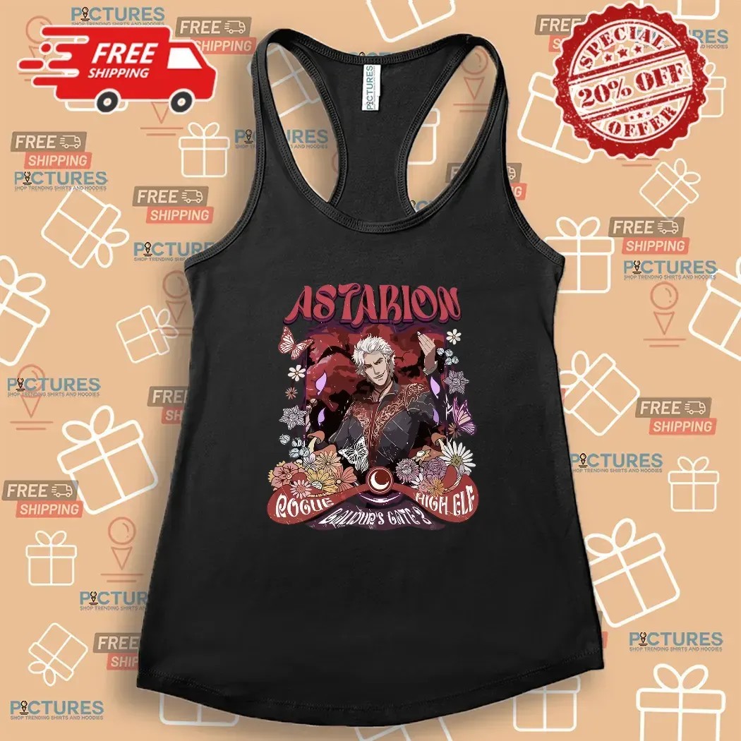 Astarion Rogue High Elf Baldurs Gate 3 Gift For Gamer T Shirt