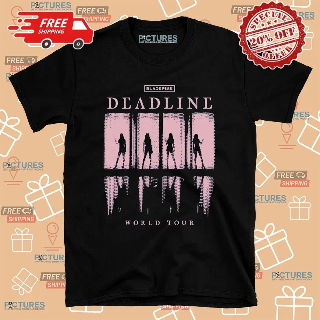 BLACKPINK Deadline World Tour 2025 BLACKPINK in Your Area Graffiti Concert T Shirt